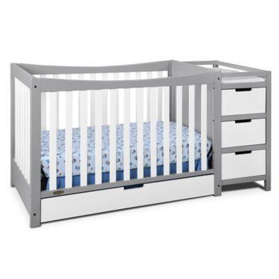 graco grey crib