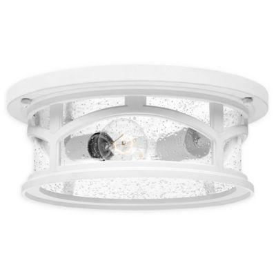 Quoziel Marblehead 2 Light Flush Mount Outdoor Fixture In Quoziel Marblehead 2 Light Flush Mount Outdoor Fixture In Fresco From Bed Bath Beyond At Com