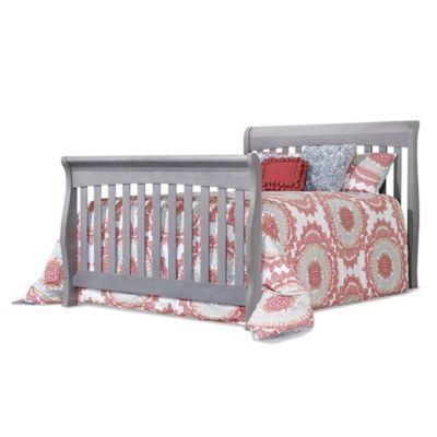 Sorelle Princeton Elite Full Size Bed Rail In Weathered Grey From