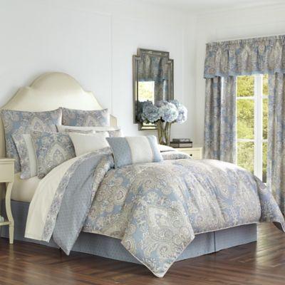 Palermo Queen Comforter Set In Blue From Bed Bath Beyond At Shop Com