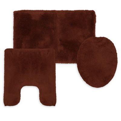 Wamsutta Duet 3 Piece Bath Rug Set In Brick From Bed Bath Beyond At Shop Com