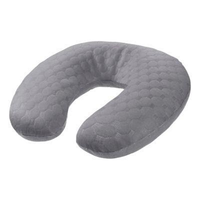 Lewis N Clark Memory Foam Travel Neck Pillow In Grey From Bed