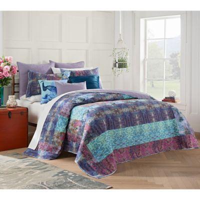 Tracy Porter Juniper Reversible Quilt In Lavender From Bed Bath Beyond At Shop Com