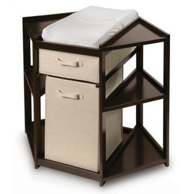 baby changing table with hamper