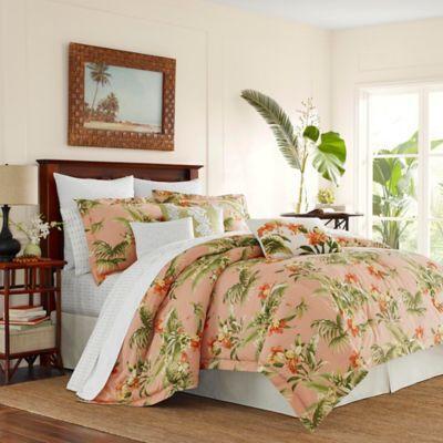 Tommy Bahama Siesta Key King Duvet Cover Set In Bright Pink From