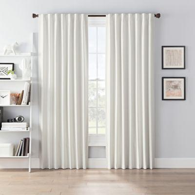 Smartblock Chroma 84 Inch Rod Pocket 100 Blackout Window Curtain