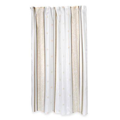 Ashley 70 Inch X 84 Inch Fabric Shower Curtain From Bed Bath