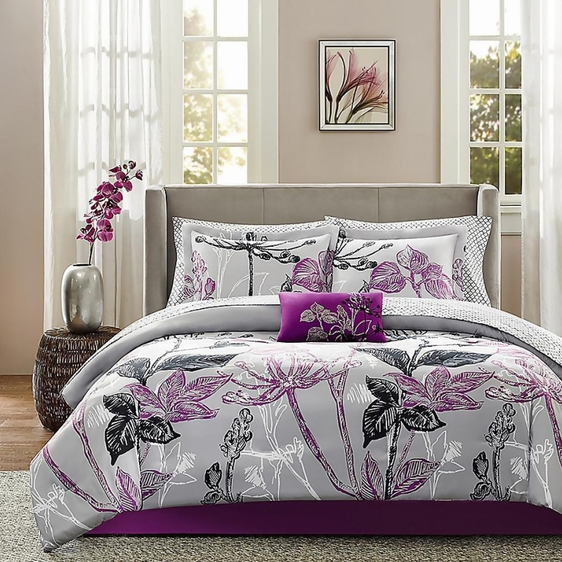 Madison Park Claremont 9 Piece, Bed Bath And Beyond California King