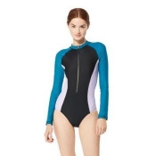 Speedo Long Sleeve One Piece - PowerFLE Eco One Piece Swimsuits : Green Speedo Long Sleeve One Piece - PowerFLE Eco One Piece Swimsuits : Green