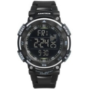 Armitron Men's Digital Black Silicone Strap Watch 51mm 40-8254BLK Armitron Men's Digital Black Silicone Strap Watch 51mm 40-8254BLK