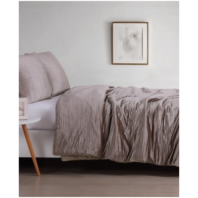 Christian Siriano Crinkle Velvet Full Queen Duvet Set Bedding From