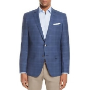 Boss Hutsons Slim Fit Plaid Check Sport Coat Boss Hutsons Slim Fit Plaid Check Sport Coat