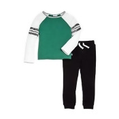 Splendid Boys' Raglan Shirt & Jogger Pants Set - Little Kid Splendid Boys' Raglan Shirt & Jogger Pants Set - Little Kid