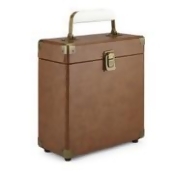 GPO Retro Portable Carry Case for 7-Inch Vinyl Records - Brown GPO Retro Portable Carry Case for 7-Inch Vinyl Records - Brown