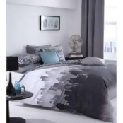 Catherine Lansfield City Scape Bedding Set - Multi - Double - Multi Catherine Lansfield City Scape Bedding Set - Multi - Double - Multi