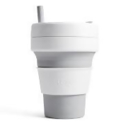 Stojo 16oz Biggie Collapsible Coffee Cup - Dove Stojo 16oz Biggie Collapsible Coffee Cup - Dove