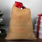 Christmas Delivery Service For Boys Christmas Sack - William Christmas Delivery Service For Boys Christmas Sack - William