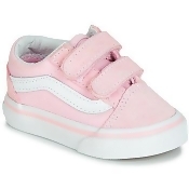Vans OLD SKOOL V girls's Children's Shoes (Trainers) in Pink Vans OLD SKOOL V girls's Children's Shoes (Trainers) in Pink