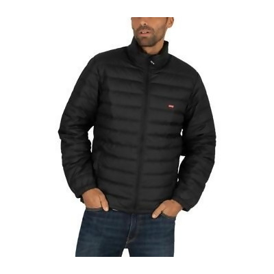 levi's black puffer jacket