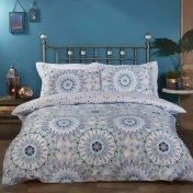 Morocco Bedding Set Blue Morocco Bedding Set Blue