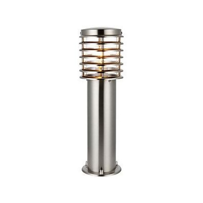 Wickes Eton Brushed Chrome Post Light 60w From At Com Uk Wickes Eton Brushed Chrome Post Light 60w