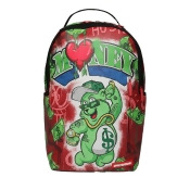 Sprayground Money Bear Raining Money Backpack - Red Sprayground Money Bear Raining Money Backpack - Red