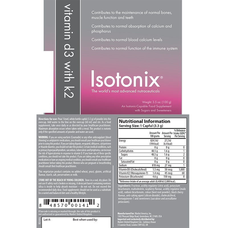 Isotonix Vitamin D3 with K2 alternate image