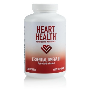 Heart Health Essential Omega III Fish Oil With Vitamin E