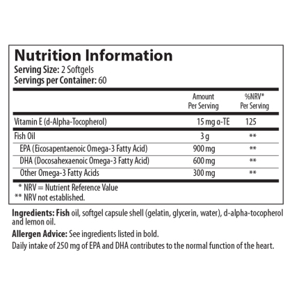 Side panel of product label