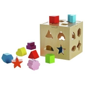 Chad Valley PlaySmart Wooden Shape Sorter Chad Valley PlaySmart Wooden Shape Sorter