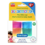 Babycup Baby and Toddler First Cup - 4-Pack Multicoloured Babycup Baby and Toddler First Cup - 4-Pack Multicoloured