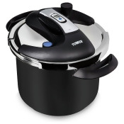 Tower 6 Litre One Touch Coated Pressure Cooker. Tower 6 Litre One Touch Coated Pressure Cooker.