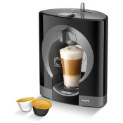 NESCAFE Dolce Gusto - Oblo Manual - Coffee Machine- Black NESCAFE Dolce Gusto - Oblo Manual - Coffee Machine- Black
