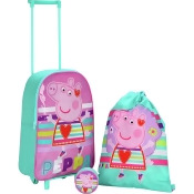 Peppa Pig 3 Piece Luggage Set Peppa Pig 3 Piece Luggage Set