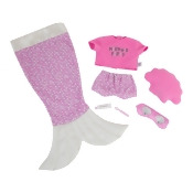 Chad Valley Designafriend Mermaid Blanket Accessory Set Chad Valley Designafriend Mermaid Blanket Accessory Set