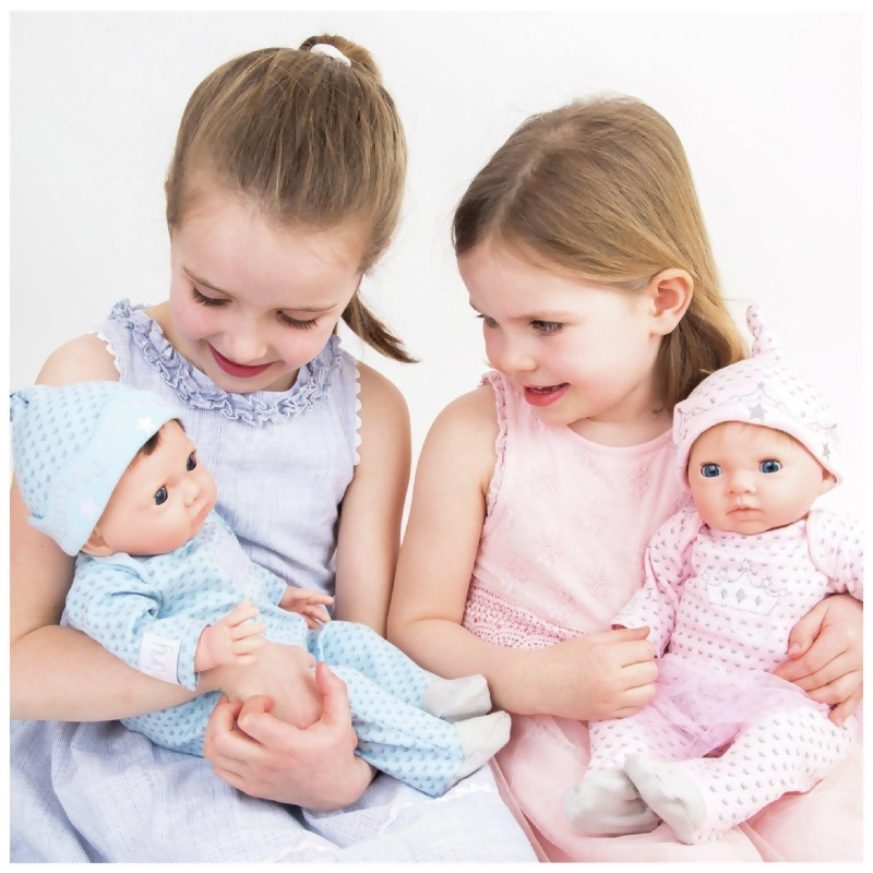 chad valley tiny treasures twin fluffy bumper set