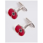 M&S Collection The Poppy Collection Cufflinks M&S Collection The Poppy Collection Cufflinks