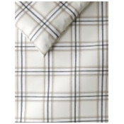 Brushed Herringbone Checked Bedding Set Brushed Herringbone Checked Bedding Set