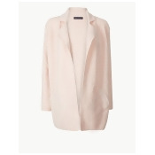 M&S Collection Textured Open Front Coatigan M&S Collection Textured Open Front Coatigan