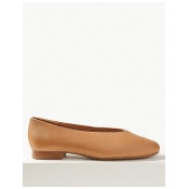 M&S Collection Leather Almond Toe Pumps M&S Collection Leather Almond Toe Pumps