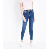 Blue Ankle Grazer Skinny Jenna Jeans New Look Blue Ankle Grazer Skinny Jenna Jeans New Look