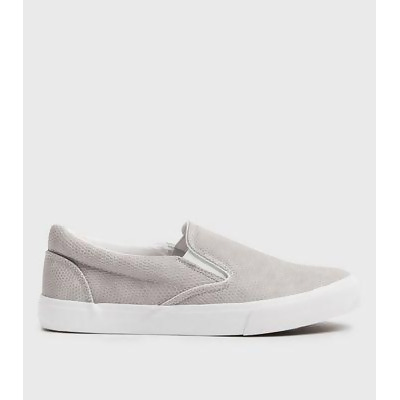 new look slip on trainers