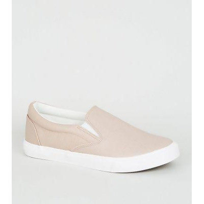 new look slip on trainers