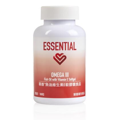 易善™魚油維生素E軟膠囊食品