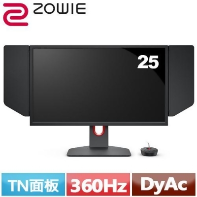 ZOWIE 25型 TN 360Hz DyAc 專業電竸螢幕 XL2566K 