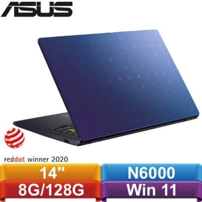 ASUS華碩 VivoBook Go 14 E410KA-0321BN6000 14吋輕薄小筆電 夢想藍 