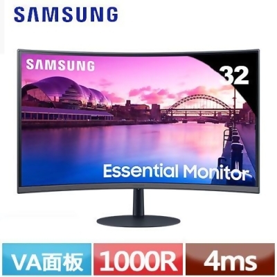 SAMSUNG 三星 32型 1000R 曲面螢幕 S32C390EAC 