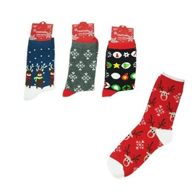 聖誕襪子-中筒襪 