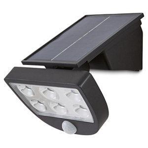 Blooma Blooma White Mains Powered Cool White Outdoor LED PIR Motion Floodlight 1600lm 