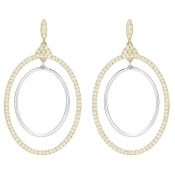 Swarovski Gilberte Gold Plated Double Hoop Earrings 5279774 Swarovski Gilberte Gold Plated Double Hoop Earrings 5279774